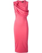 DSquared2 Bow Detail Dress - Lyst