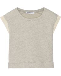 Elizabeth And James Killian Cropped Cotton-Blend Top - Lyst