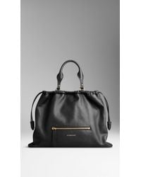 Burberry The Big Crush In Leather - Lyst