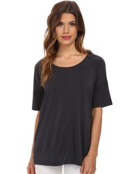 Splendid Sandwash Jersey Open Back Top - Lyst
