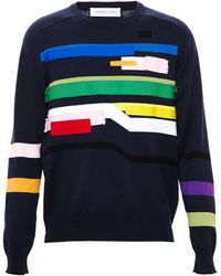 James Long Patchwork Jumper - Lyst