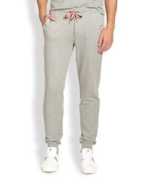 gray drawstring sweatpants