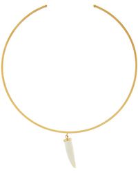 Isabel Marant Horny Woody Choker Necklace - Lyst