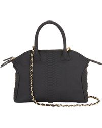 Zagliani Python Mini Tomodachi Bag - Lyst