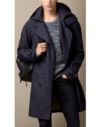 Burberry Bonded Cotton Weatherproof Trench Coat - Lyst