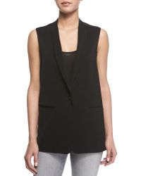J Brand Portier Long Suiting Vest - Lyst