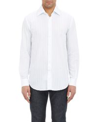 Etro Bengal-Stripe Voile Shirt - Lyst
