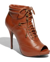 brown platform boots steve madden