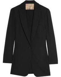 Max Azria Cutout Crepe Blazer - Lyst