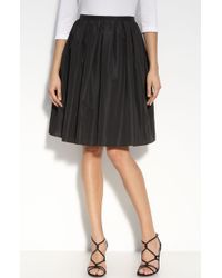 St. John Evening Taffeta Skirt - Lyst