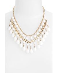 Cara Accessories Statement Necklace - Lyst