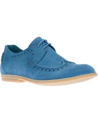 denim brogues