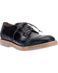 denim brogues