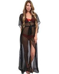 Thayer Jak Maxi Cover Up Dress - Lyst