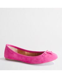 j crew factory ballet flats