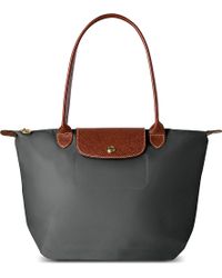 longchamp plaid
