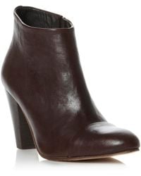 Pied A Terre Saurin Almond Toe Heeled Ankle Boot - Lyst