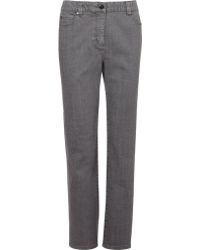 Cc Grey Denim Jean - Lyst