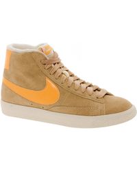 nike tan hightops