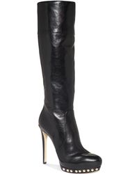 high heel dress boots