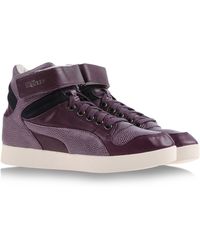 Alexander McQueen x Puma Hightops Trainers - Lyst