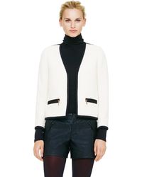 club monaco boucle coat