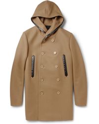 balenciaga jacket mens brown