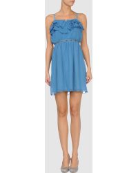 Charlotte Ronson Short Dress - Lyst