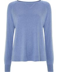 Linea Weekend Knitted Sportsluxe Jumper - Lyst
