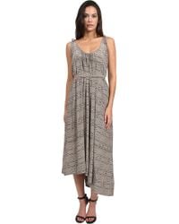 Thayer Tied Up Maxi Dress - Lyst