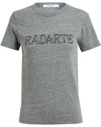 Rodarte Barbed Wire Radarte Printed T-Shirt - Lyst