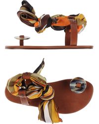 Avec Moderation Flip Flops - Lyst