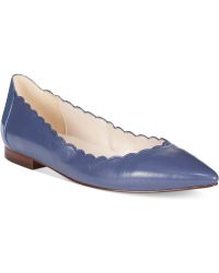 cole haan blue flats