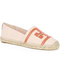 tory burch espadrille white
