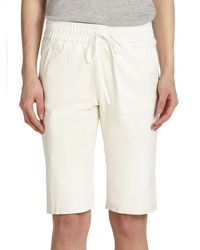 Sachin & Babi Futuna Long Leather Shorts - Lyst