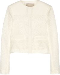 Jason Wu Embroidered Lace And Cotton-Blend Jacket - Lyst
