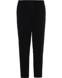Elizabeth And James Shelton Crepe Cropped Trousers - Lyst