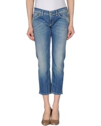 Dondup Denim Capris - Lyst