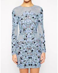 Asos Red Carpet Premium Mermaid Body-Conscious Dress - Lyst