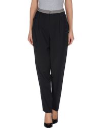 Alysi Casual Trouser - Lyst