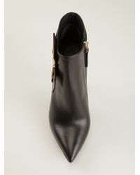 Gianmarco Lorenzi Buckle Boots - Lyst
