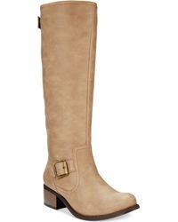 Rampage Sylvestra Riding Boots - Lyst