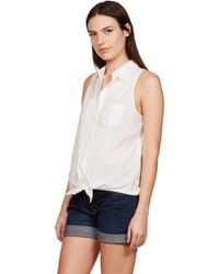 Equipment Mina Tie Front - Lyst