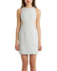 Charlotte Ronson Striped Dress - Lyst