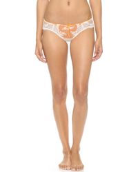 Elle Macpherson French Flavour Midi Briefs - Dew/Old Gold - Lyst