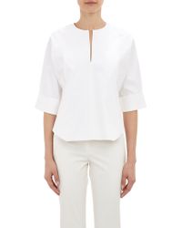 Derek Lam Stretch Poplin Tunic - Lyst