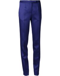 Elie Saab Straight Trousers - Lyst