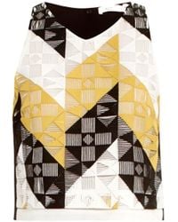 A.L.C. Grace Geometric-Lace Cropped Top - Lyst