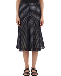 Derek Lam Honeycomb-Stitch Skirt - Lyst
