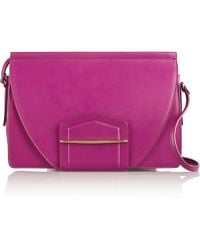 Nina Ricci Medium Leather And Suede Shoulder Bag - Lyst